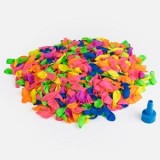 Baloane de Apa Multicolore, 1000 buc, Fluorescente, CMCLASS