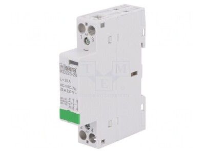 Contactor 2P 25A 230V NO foto