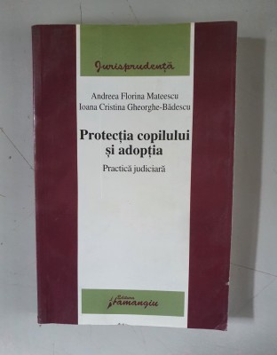 Protectia copilului si adoptia - Andreea Florina Mateescu foto
