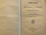 Lectii de literatura italiana, bibliofilie 1865