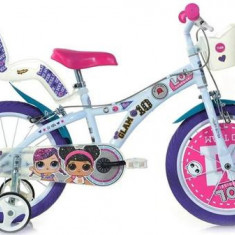 Bicicleta copii Dino Bikes, LOL, Roti 16inch