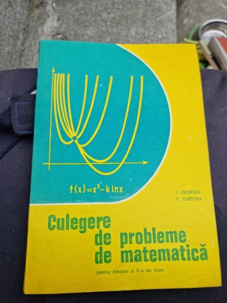 CULEGERE DE PROBLEME DE MATEMATICA PENTRU TREAPTA A II-A DE LICEE - I. GIURGIU