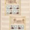 ROMANIA 2015 LP 2079 c 135 DE ANI DE LA INFIINTAREA BNR MINICOLI DE 4 TIMBRE CU MANSETA ILUSTRATA MNH NESTAMPILATE