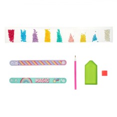 Set Creativ Brățări, Arts&amp;Crafts, Multicolor, 2 Bucăți