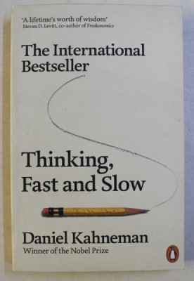 THINKING , FAST AND SLOW by DANIEL KAHNEMAN , 2011 foto