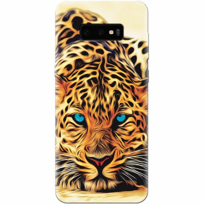 Husa silicon pentru Samsung Galaxy S10 Lite, Animal Tiger foto