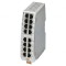 Switch Ethernet neadministrabil cu 16 porturi, compatibil 9&divide;32VDC