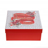 Cutie de cadou Special Christmas wishes 24 cm