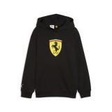 Ferrari hanorac cu glugă pentru copii Large Logo black F1 Team 2026 - 116 cm (dětsk&eacute;)