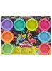 Set Plastilina Play-doh Neon Non Toxic 8 Colours Cans (e5063eu40)
