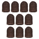 Cumpara ieftin Set 10 Rezerve Smirghel pentru Capat Mini PRO Granulatie #80, LUXORISE