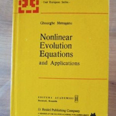 Nonlinear Evolution Equations and Applications- Gheorghe Morosanu
