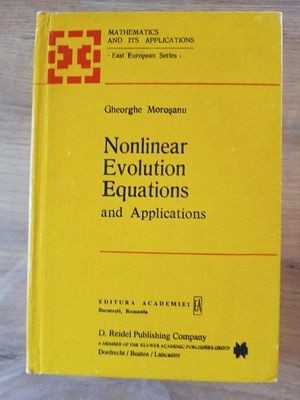 Nonlinear Evolution Equations and Applications- Gheorghe Morosanu