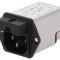 Conector Alimentare AC 6A 250V IEC 60320