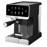 Espressor Automat Samus INFINITY 20, 1350 W, 20 Bari, Rezervor apa 1800 ml, Rezervor lapte 500 ml, 7 Optiuni de cafea, Duza spumare lapte si tavita de