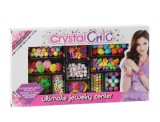 Set creatie bratari, margele colorate, joc educativ fete, stimuleaza creativitatea, abilitati artistice, Multicolor