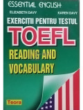 Elizabeth Davy - Exercitii pentru testul TOEFL - Reading and vocabulary (editia 1997)