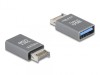 Adaptor metalic USB 3.2 Type E Key A la USB-A T-M, Delock 67230