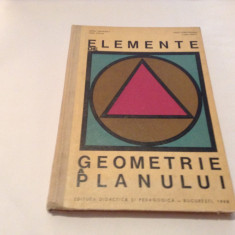 Adolf Haimovici s.a. - Elemente de geometrie a planului--RF10/2