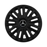 Set 4 capace roti potrivite jantelor de 15 inch (R15) compatibile MERCEDES, Model - 313 Black