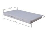 MAHLE LA 75 Filtru, aer habitaclu