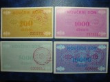 BOSNIA SET BONURI/VOUCHERE 1992