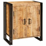 vidaXL Dulap de noapte Maro 38 x 33 x 58 cm Lemn de mango brut