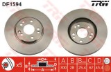 Disc frana MERCEDES E-CLASS (W124) (1993 - 1995) TRW DF1594