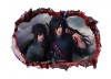 Sticker decorativ, gaura in perete 3D, Naruto, 85 cm, 1028STK-1, natura si peisaje