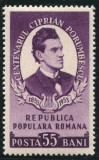 1953 , Lp 356 , Centenarul nasterii lui C. Porumbescu , serie MNH
