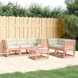VidaXL Set mobilier de grădină cu perne, 5 piese, lemn masiv douglas 3217003