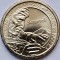 1 Dollar 2017 USA, Sequoyah of the Cherokee Nation, Sacagawea, unc, D