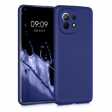 Husa pentru Xiaomi Mi 11, Silicon, Albastru, 54189.64, kwmobile, Carcasa