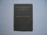 Carnet de legitimare Federeratia romana de tenis de masa 1965, Romania de la 1950, Documente