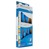Unior 606B5NI - Set surubelnite cu profil plat 5 bucati