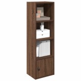 VidaXL Bibliotecă, stejar maro, 31x24x102 cm, lemn prelucrat 860343