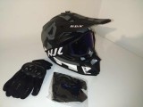Casca moto/enduro/atv +Ochelari+Manusi+Cagula