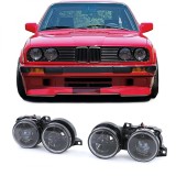 Far faruri BMW E30 fumuriu cu lupa NOU