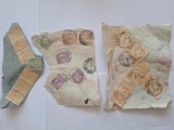 Lot timbre fiscale Romania 1923 &ndash; Ferdinand &ndash; Craiova &ndash; Banca Comerciala Romana