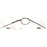 Cablu frana mana Mazda 3 (Bk), 10.03-12.09, 3 Saloon (Bk), 09.99-12.09, Stanga, pt frana disc, TRW