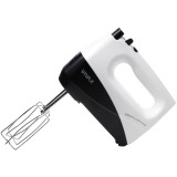 Mixer de mana Vivax HM-550WB, 550 W, 5 viteze, Functie turbo, Alb/Negru