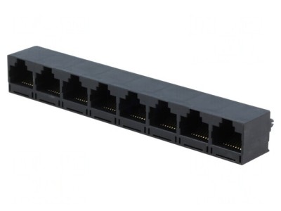 Soclu RJ45 Cat 5 8p8c foto