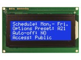 Afişaj alfanumeric LCD 20x2 cu LED albastru