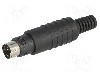 Conector mini DIN, tata, 4, LUMBERG - MP-371-S4
