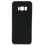 Cumpara ieftin Husa Samsung Galaxy S8, Plastic Solid, Protectie Socuri, Negru