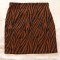 Fusta mini Stradivarius, model animal print