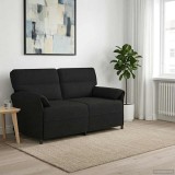 vidaXL Canapea 100% poliester, cadru din metal, MDF, placaj 42033899