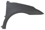 Aripa fata Citroen C4 (La/Lc), 10.2004-09.2008, partea Dreapta, fara gaura pentru semnalizare, 7841S2, 232902-J plastic
