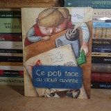 LIVIU PAPADIMA - CE POTI FACE CU DOUA CUVINTE , ILUSTRATII , EDITURA ARTHUR , 2011 *