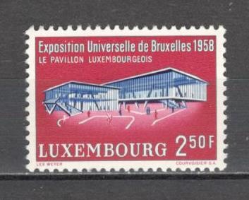 Luxemburg.1958 EXPO Bruxelles ML.22